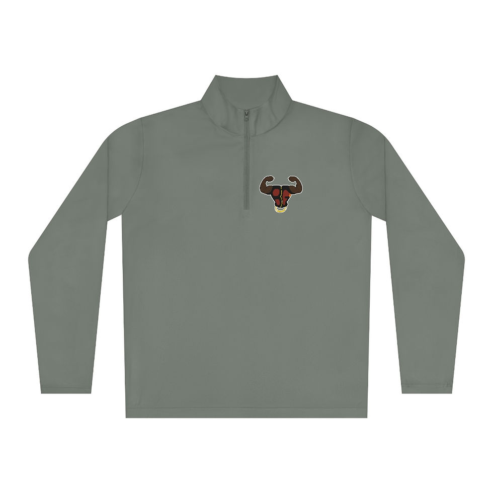 Thumbnail: BullyGame Logo Unisex Quarter-Zip Pullover
