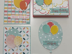 June Card Club - Balloon Festoon