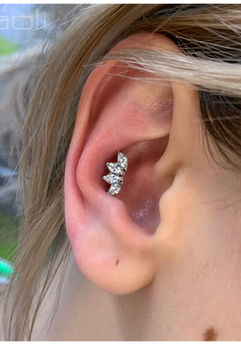 conch, conch piercing, przekłucie conch, orbital piercing, dekoracyjny piercing, najbardziej popularne przekłucie, piercing na początek, earstyling