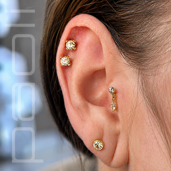 Biżuteria premium do piercingu ear styling tragus