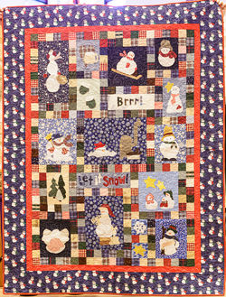 February 2026- Barb Edmonds "SnowMan"