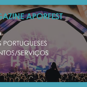 Open Call de conteúdos para a Magazine Aporfest