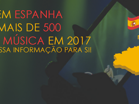 Mais de 500 festivais em Espanha e possibilidade de internacionalização de marcas, serviços e artist