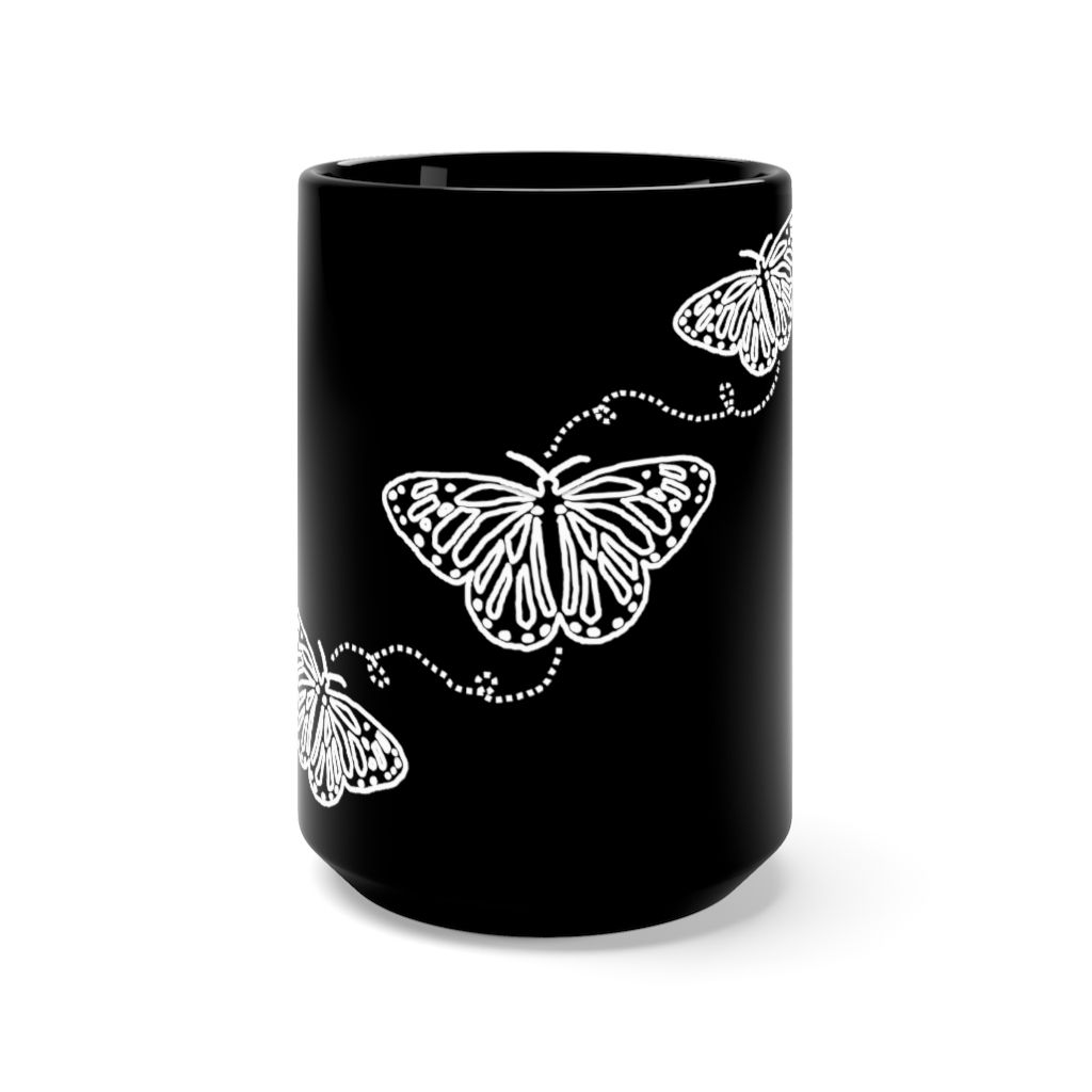 Fly High Black Mug ~ 15oz