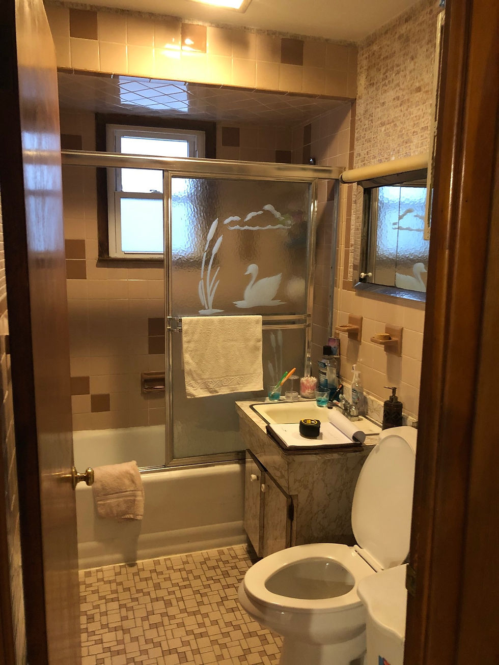 bathroom before picture