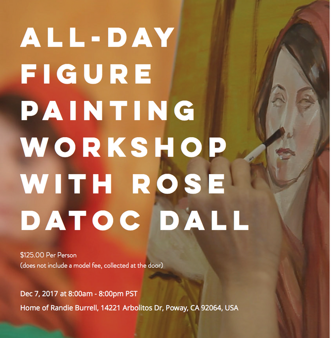 Dec 7th, All-Day Figure Painting Workshop