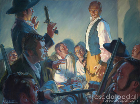 “Dignity & Majesty” by Rose Datoc Dall, 48x36, oil on canvas, 2003. Portrait emphasizing grace, poise, and regal presence.