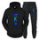 Thumbnail: Couple Sportwear KING QUEEN Print Hoodies Pants Two-Piece Set Fashion Lover