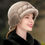 Thumbnail: Whole Fur Mink Fur Cap Women Winter Individuality Fur Mink Ear Protection Cap Ca