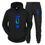 Thumbnail: Couple Sportwear KING QUEEN Print Hoodies Pants Two-Piece Set Fashion Lover