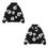 Thumbnail: Chic Unisex Two-Piece Running Clothing Tracksuit Set 3D Kapok Flower Pattern