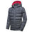 Thumbnail: Winter Men's Thick Cotton Padded Clothes Casual Hat Coat Cotton Padded Jacket