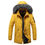 Thumbnail: Winter Men Warm Jacket Men Windproof Casual Parkas Jacket Coat Men Thicken Outwe