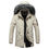 Thumbnail: Winter Men Warm Jacket Men Windproof Casual Parkas Jacket Coat Men Thicken Outwe