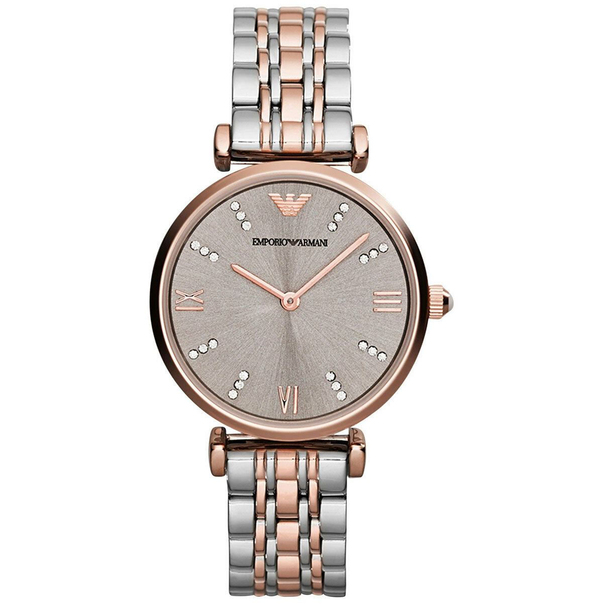 Emporio Armani AR1840 Two Tone Gianni Ladies Watch