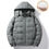 Thumbnail: Winter Men's Removable Hat Waterproof and Warm Thickened Casual Loose Warm Down