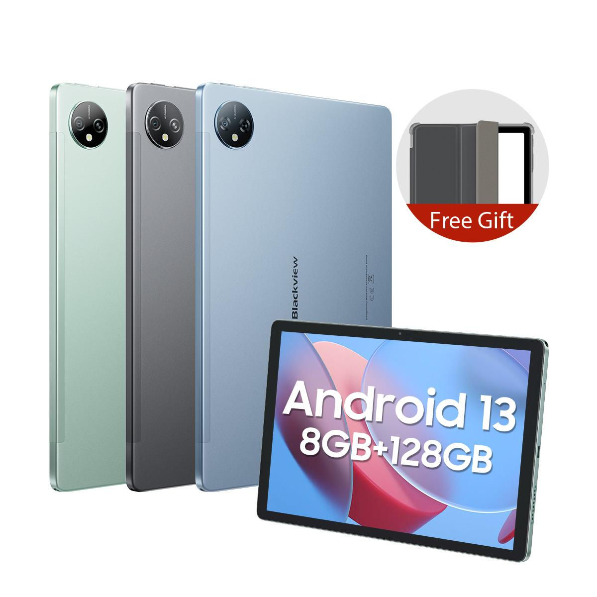 Blackview Tab 80 Android 13 Tablet 8GB 128GB 10.1-inch HD Display T606 Octa Core