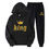 Thumbnail: Lovers' Clothes Men's and Women's King Queen Tracksuits Hoodies And Pants Unisex