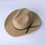 Thumbnail: Korean Velvet Ribbon Ins Chic Winter Wool Felt Curly Brim Stetson Fedoras Cap Me