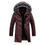 Thumbnail: Winter Cotton-padded Clothes Medium and Long Thickened Cold-proof and Warm Remov