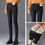 Thumbnail: Autumn Winter Warm Fleece Jeans Women's Slim High Waist Winter Trousers