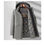 Thumbnail: Men's Winter Mid-length Coat Warm Men's Jacket Coat Hat Detachable Long Coat