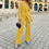 Thumbnail: 2 PcsSet Women Coat Pants Suit Lapel Formal Business Style Long Sleeve