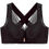 Thumbnail: Front Buckle Women Sexy Bra Large Size Lace Underwear Push Up Brassiere