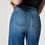 Thumbnail: New Wide Leg Jeans For Women Seamed Front Wide Leg Jeans Solid Color Casual Fash