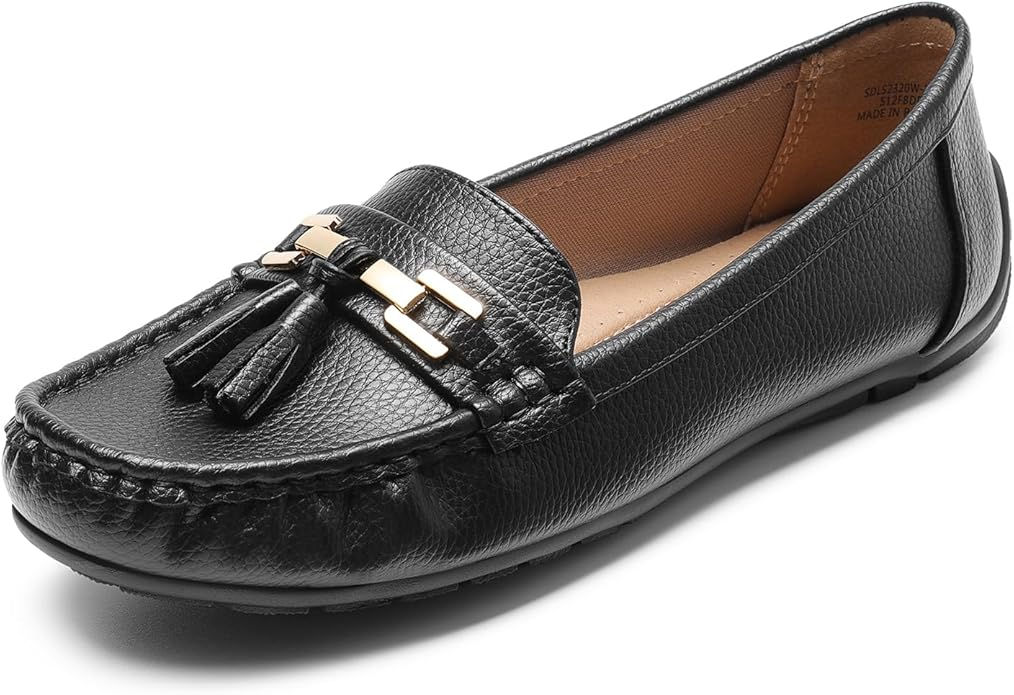 DREAM PAIRS Loafers for Women Slip On Comfortable Casual Fashion Flats Drivin
