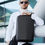 Thumbnail: USB Charging Fashion Business 15.6 Laptop Backpacks Men Waterproof Anti-theft