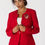 Thumbnail: Jacket Pencil Skirt Suit Red GOOD
