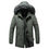 Thumbnail: Winter Men Warm Jacket Men Windproof Casual Parkas Jacket Coat Men Thicken Outwe