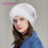 Thumbnail: SOMALER Winter Mink Fur Hats for Women Warm Loose Casual Girls Slouchy Beanie