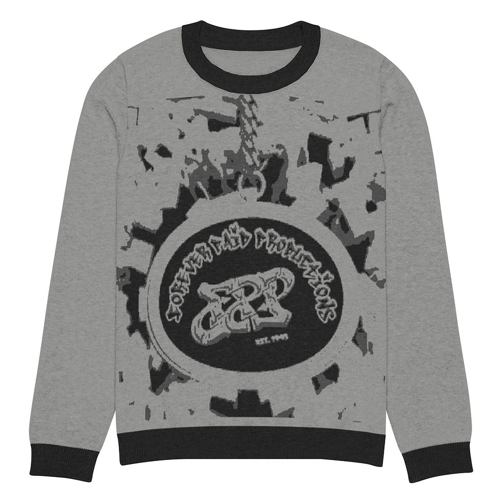 Thumbnail: FPP Classic Fit Knitted Crew Neck Sweater