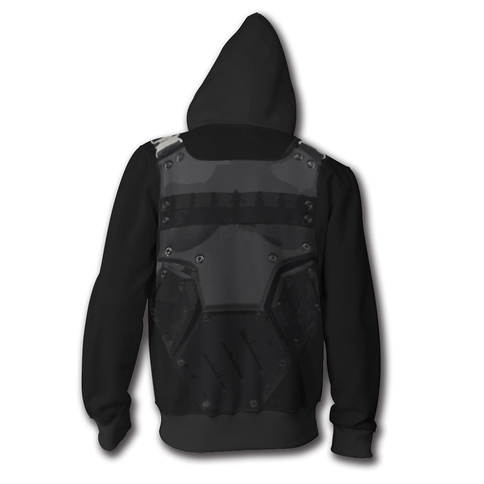 Thumbnail: Punisher 3D Printed Zip-up Hoodie Jacket / Unisex