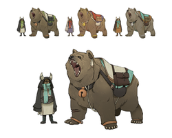 Concepts: Girl and Bear