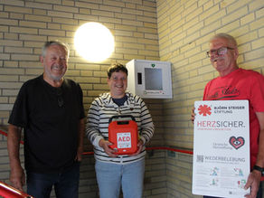 TSV Offleben neuer Besitzer eines kleinen "Lebensretters"