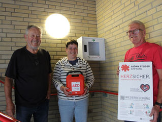 TSV Offleben neuer Besitzer eines kleinen "Lebensretters"