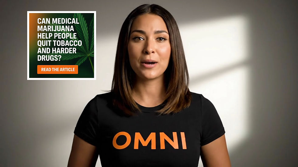 Can Medical Marijuana Help People Quit Tobacco and Hard Drugs? New Study Says…