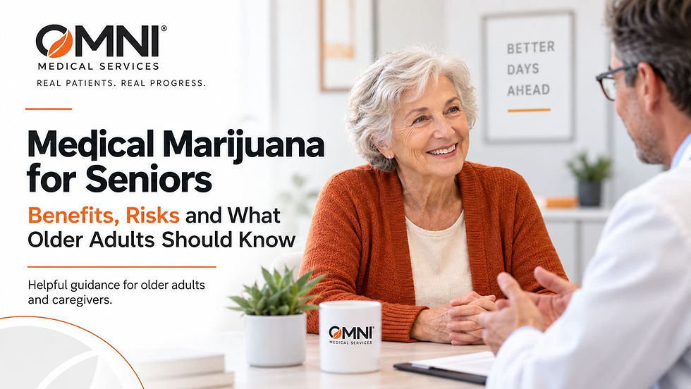 Medical Marijuana for Seniors in 2026: Benefits, Risks and What Older Adults Should Know