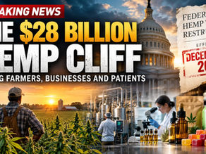 Federal Hemp THC Ban 2026: The $28 Billion Hemp Cliff Facing Farmers, Businesses and Patients