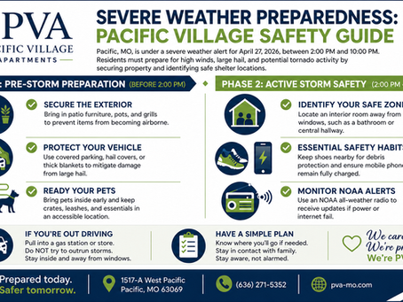 🚨 Severe Weather Preparedness for Pacific, MO Residents (Today, Monday, 27 April 2–10 PM)