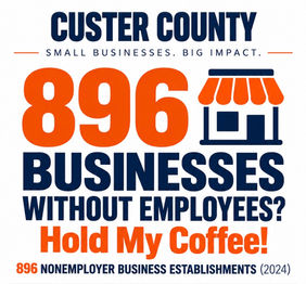 Custer County by the Numbers: Big Country, Small Population, Surprising Economy
