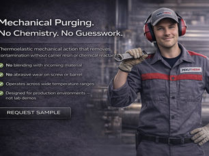 What Are Purging Compounds? A Complete Guide for Plastics Processors (2026)