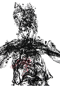 External Pose 3, 160cmx60cm
