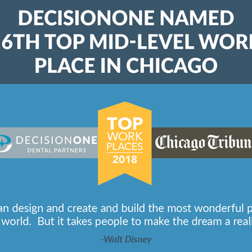 DecisionOne named 16th Top Mid-Level Workplace in Chicago
