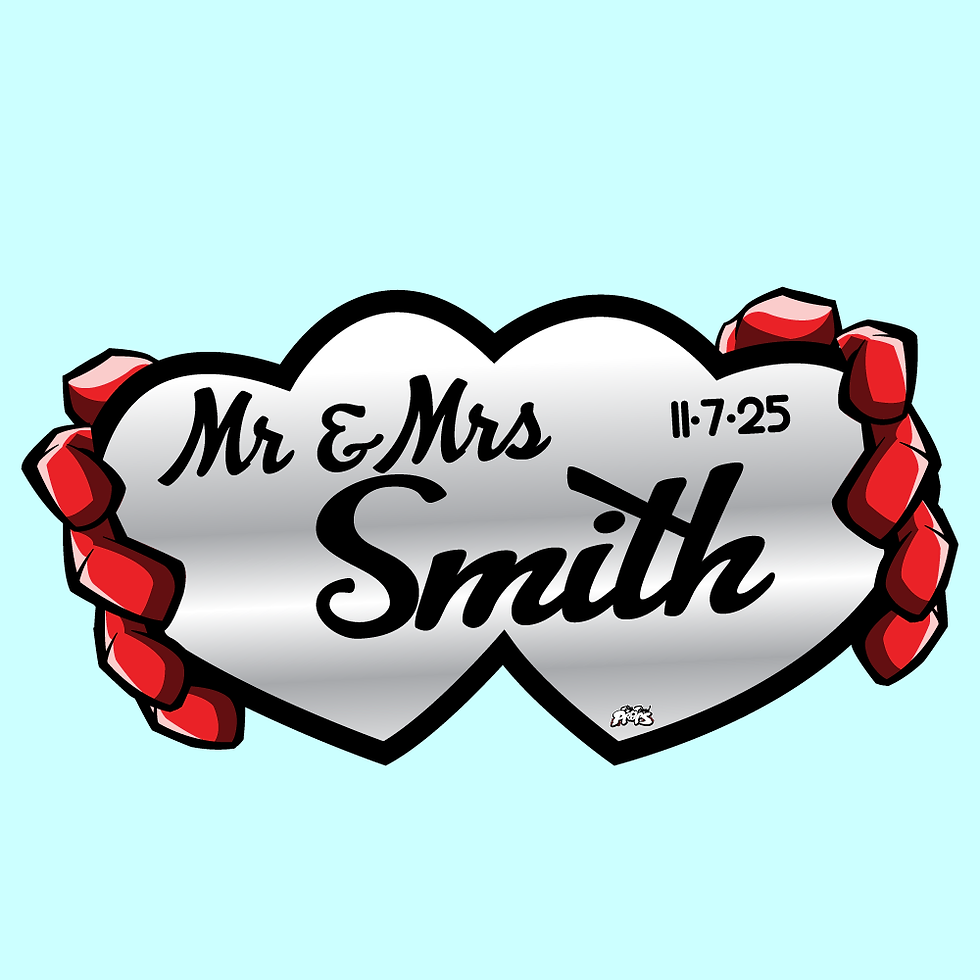 Wedding Announcement (2-handed prop)