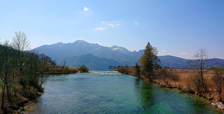 River and Mountain Views