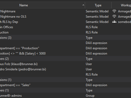 How to get row-level security details from all semantic models in Power BI or Fabric